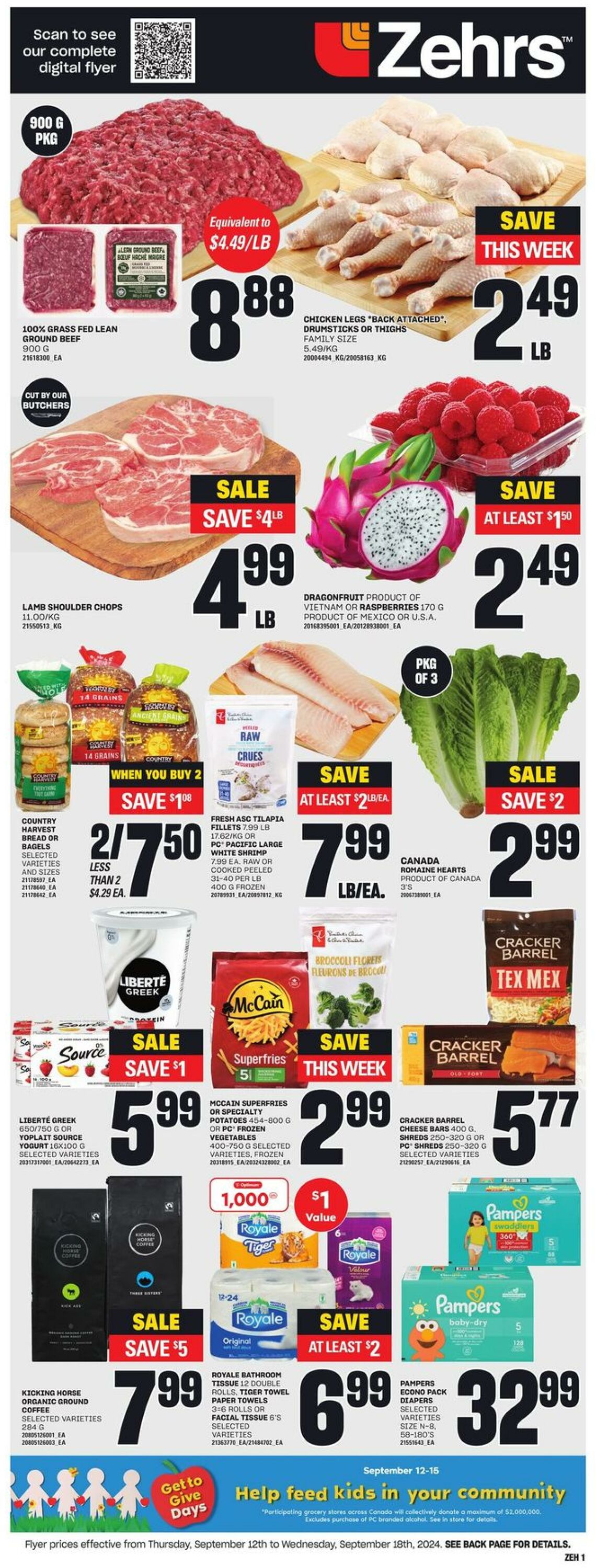 Flyer Zehrs 12.09.2024 - 18.09.2024