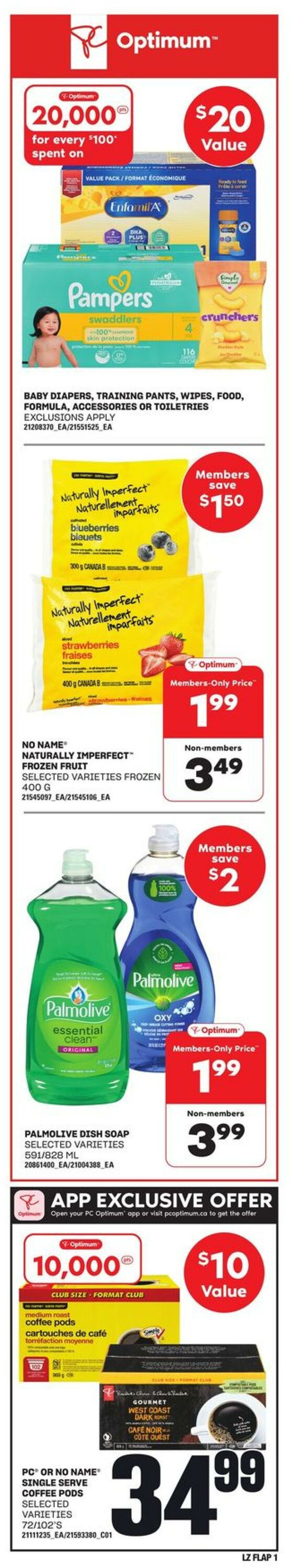 Zehrs Promotional flyers