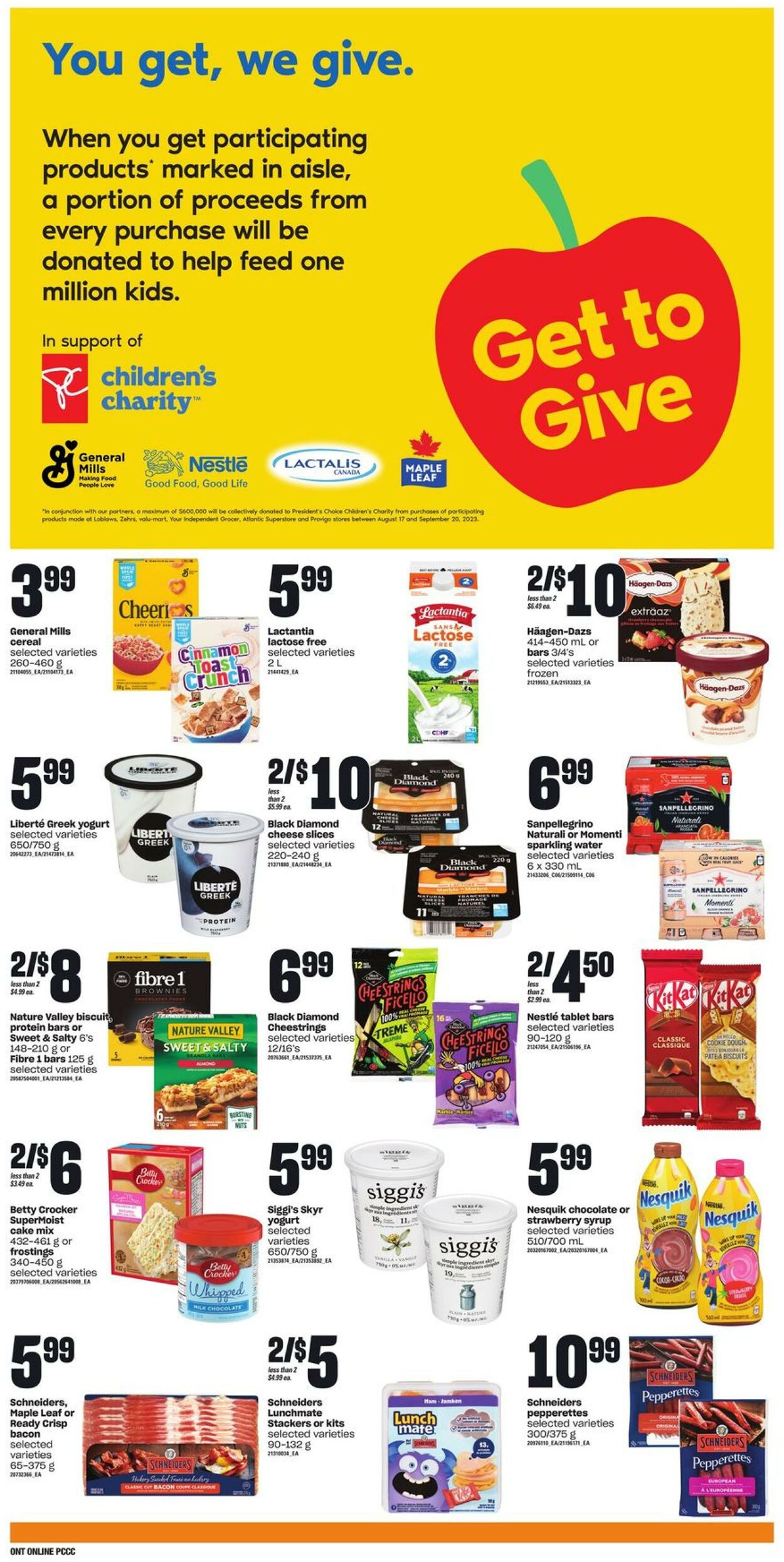 Flyer Zehrs 14.09.2023 - 20.09.2023