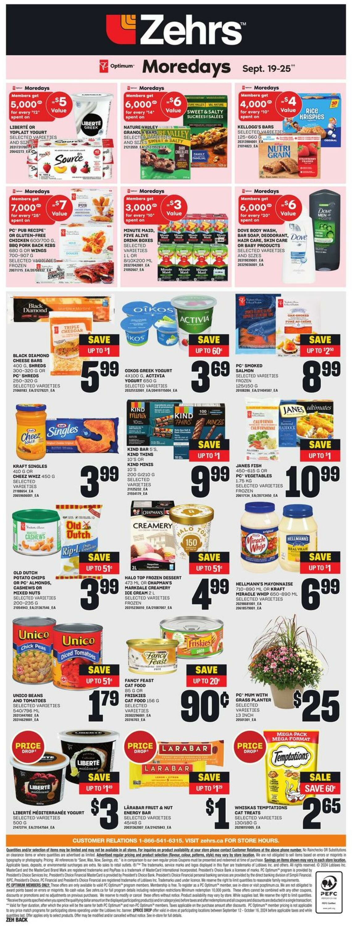 Flyer Zehrs 19.09.2024 - 25.09.2024