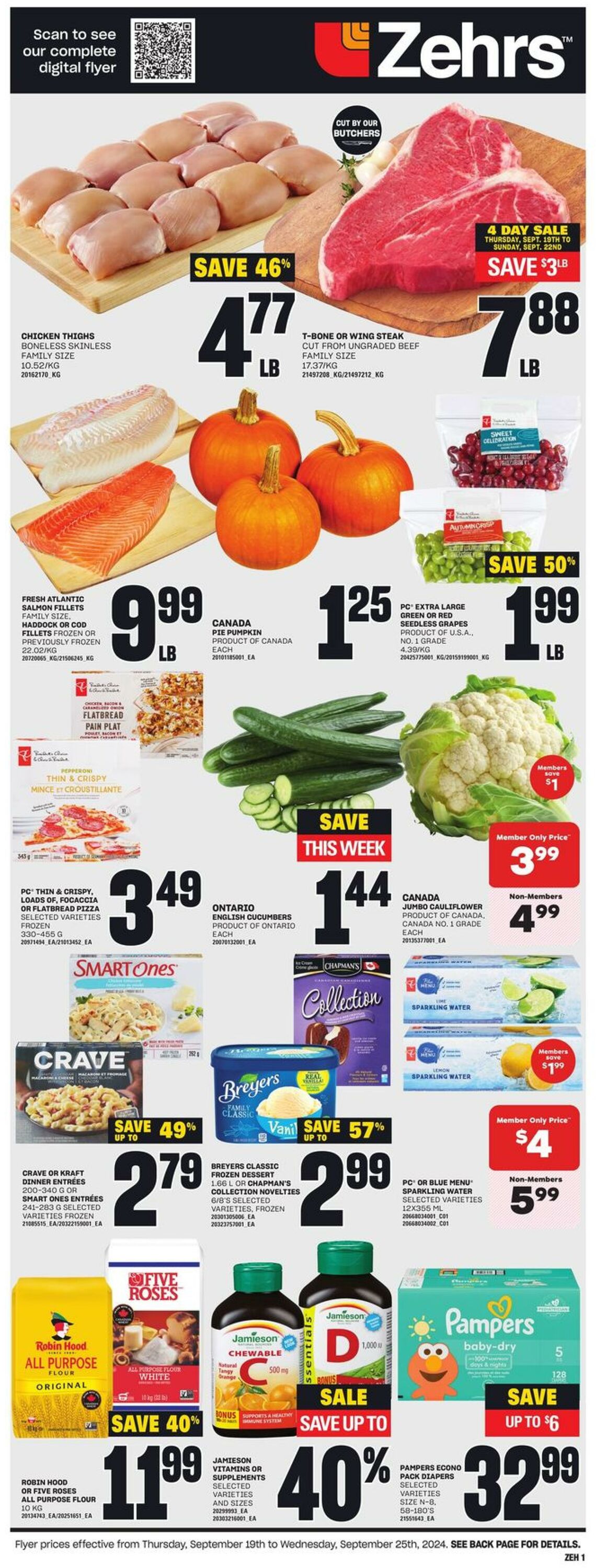 Flyer Zehrs 19.09.2024 - 25.09.2024