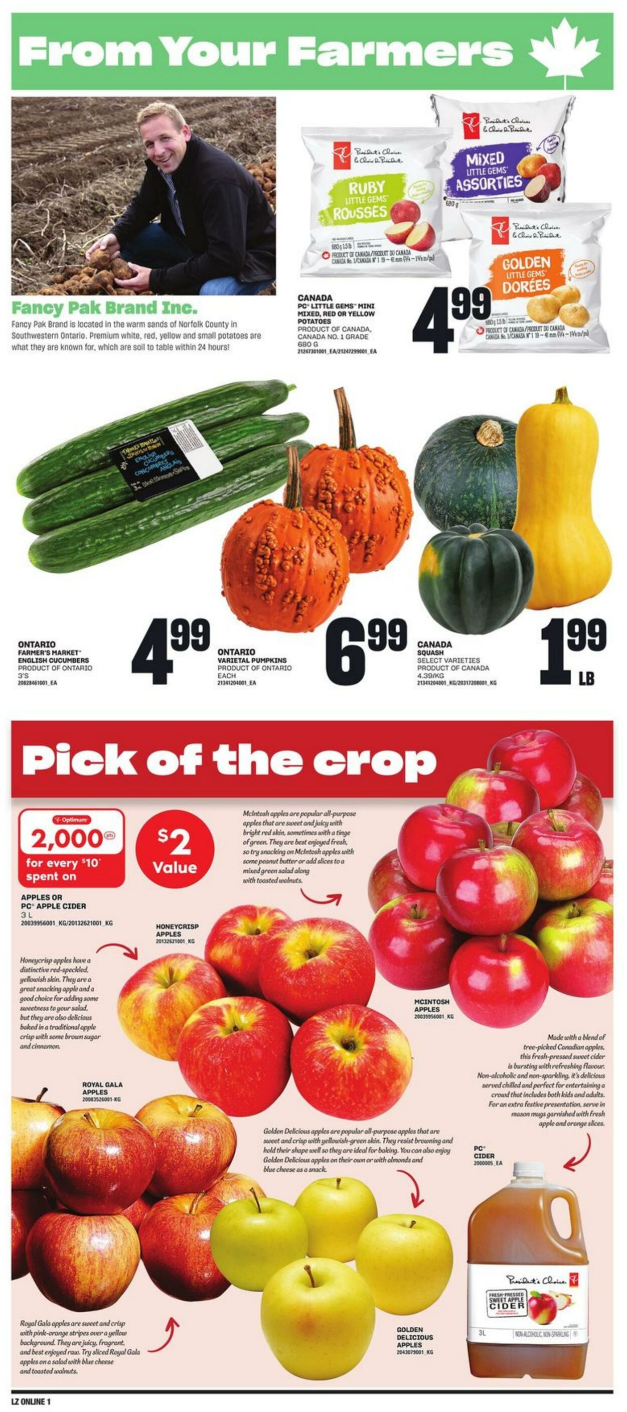 Flyer Zehrs 26.09.2024 - 02.10.2024