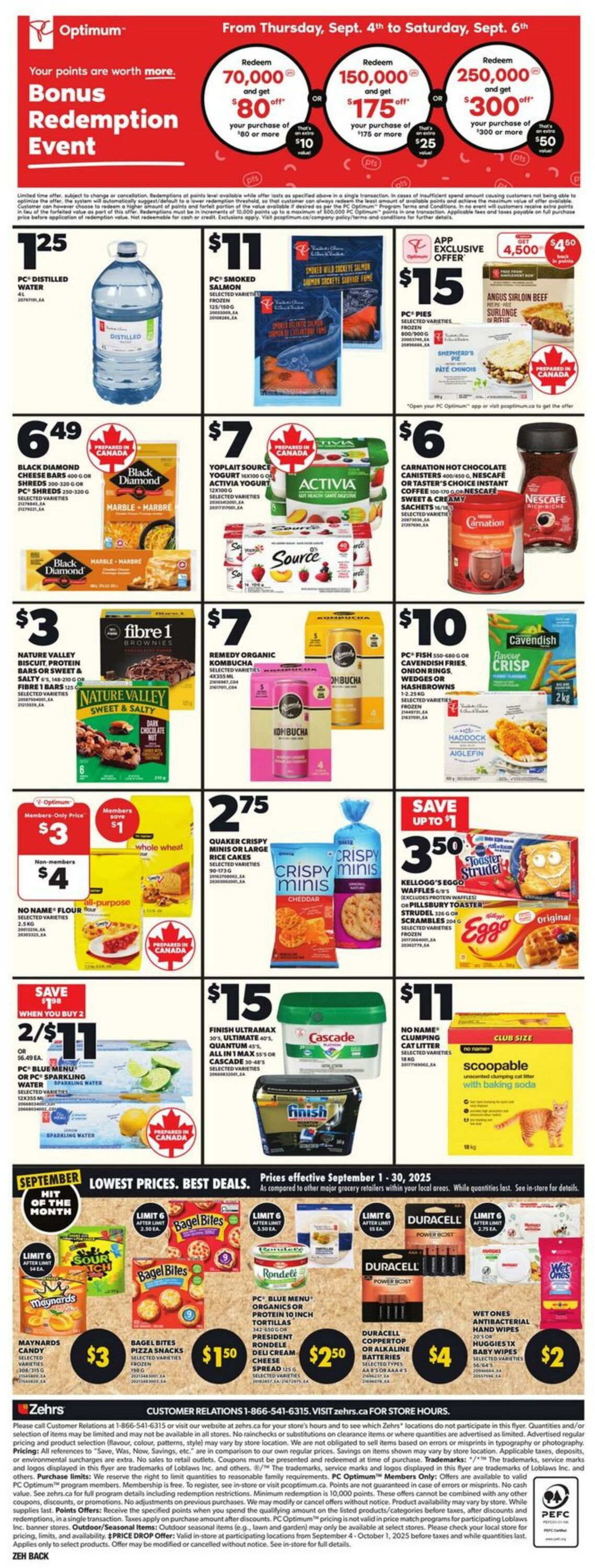 Flyer Zehrs 04.09.2025 - 10.09.2025