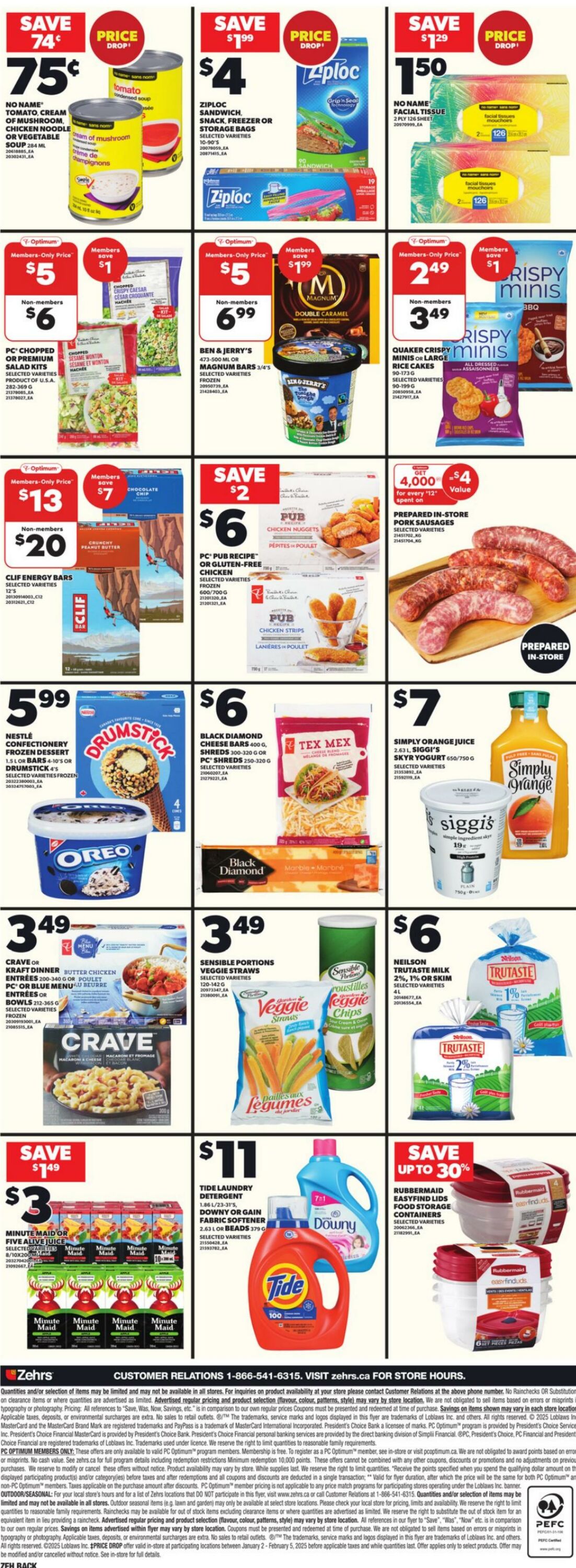 Flyer Zehrs 02.01.2025 - 08.01.2025