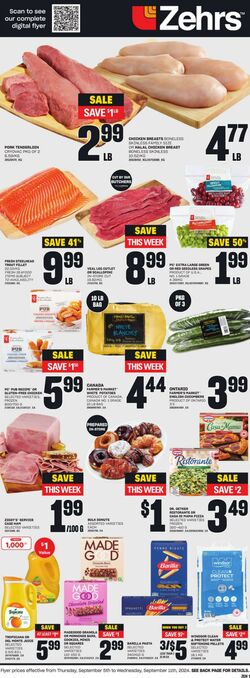 Flyer Zehrs 26.09.2024 - 02.10.2024